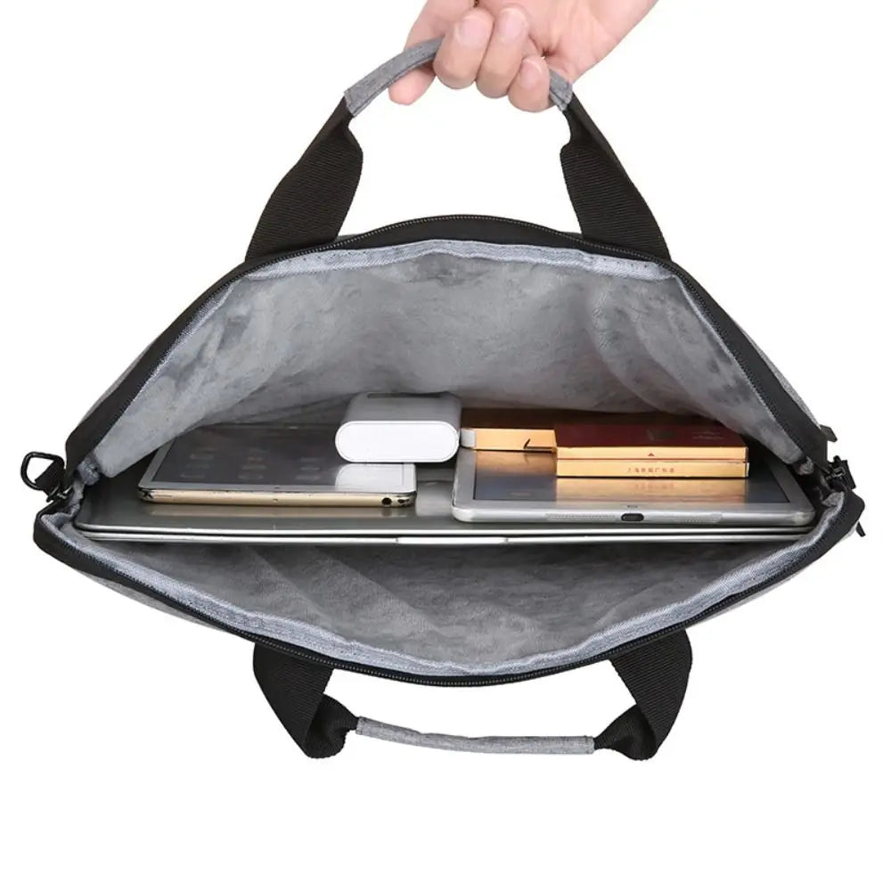 Universal Shockproof Laptop Sleeve Case Large Capacity Ultra Thin Shoulder Bag Business Fashion Laptop Handbag