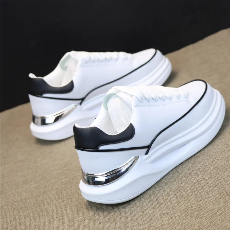 Brand men's shoes 2024 autumn lace-up couples casual sports shoes trendy sneakers luxury sports tennis shoes running shoes