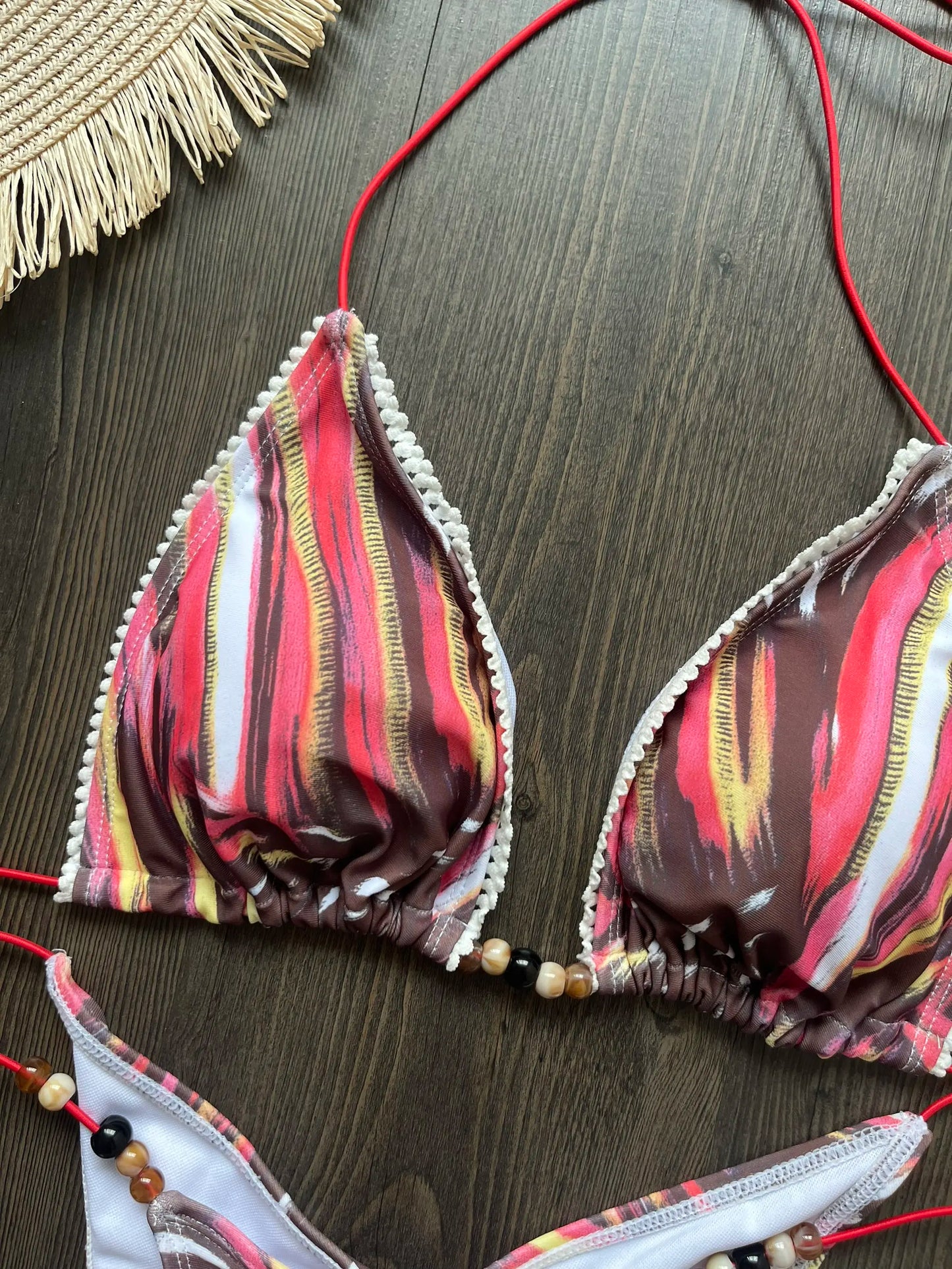 Micro Bikinis 2026 Sexy Women Swimsuit Swimwear Female Thong Bikini Set Biquini Bathing Suit Print Swimming Suits Beachwear
