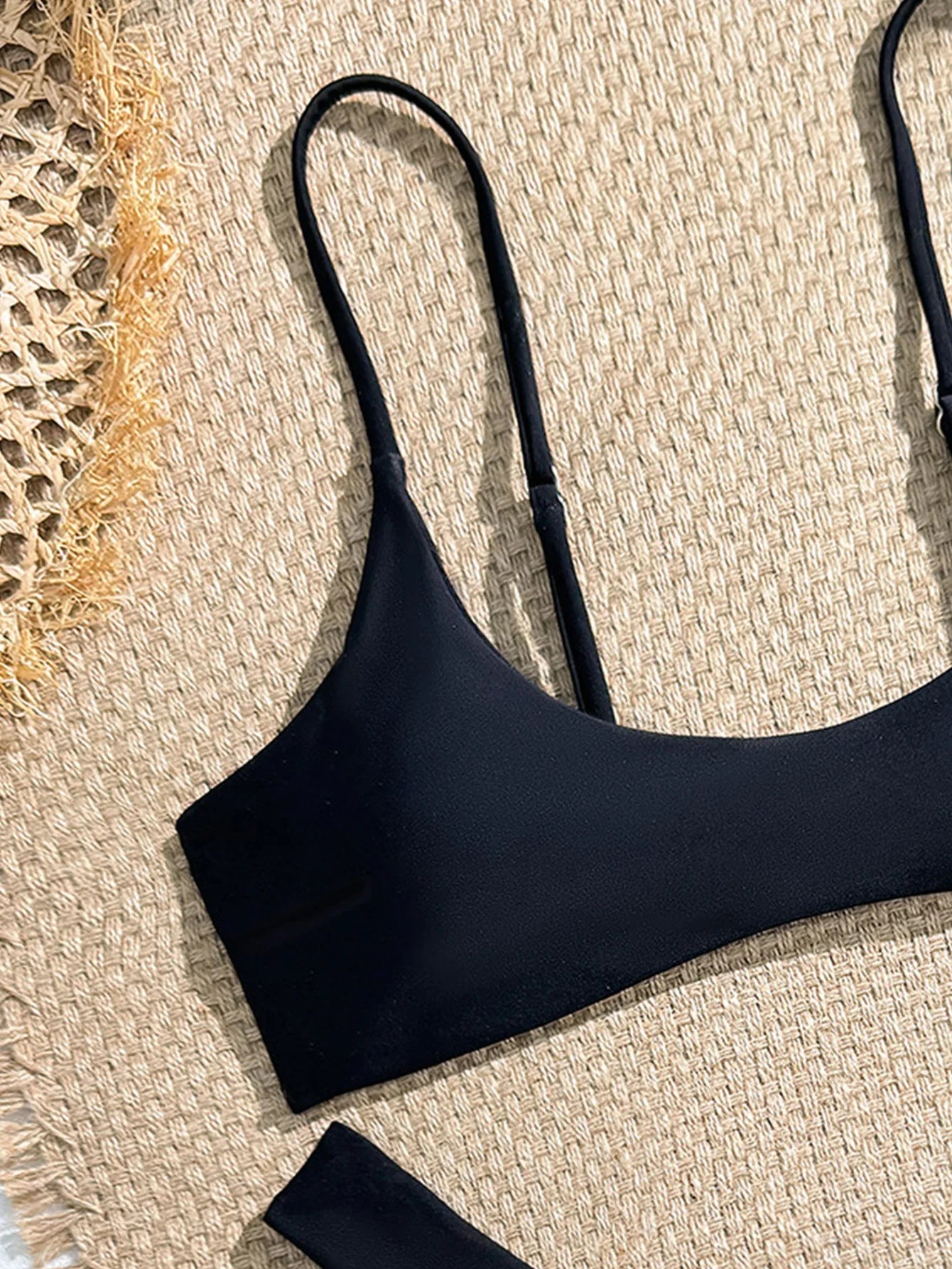 Sexy Sport Type Bandeau 2 Piece Swimsuit Splicing Bikini Push Up Bikinis Women Swimwear Sporty Bathing Suit Beach Wear Biquini