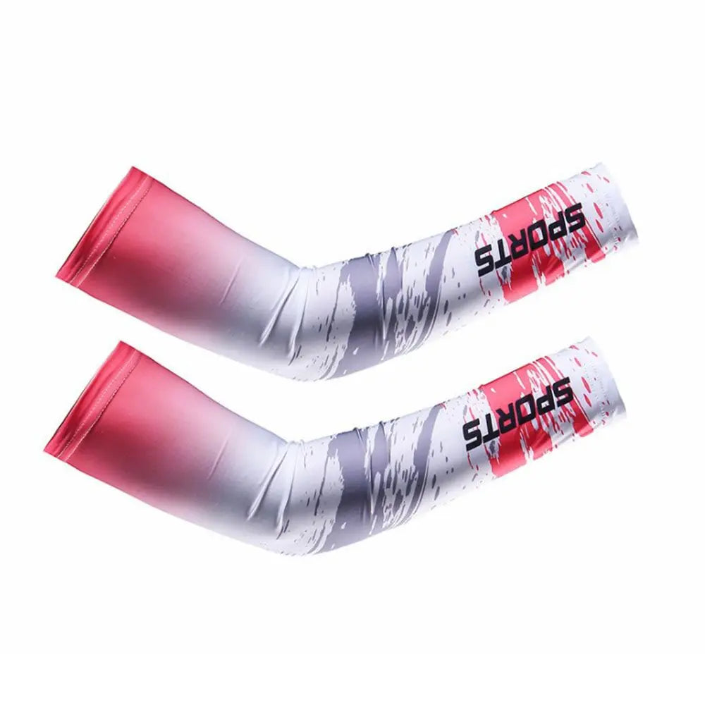 Sportswear Summer Cooling Basketball Sun Protection Outdoor Sport Arm Cover Arm Sleeves