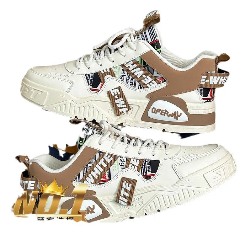 Skateboard Mens Shoes Summer Sneakers Leather Casual Fashion Outdoor Running Sports Hiking Tennis Platform Designer Luxury
