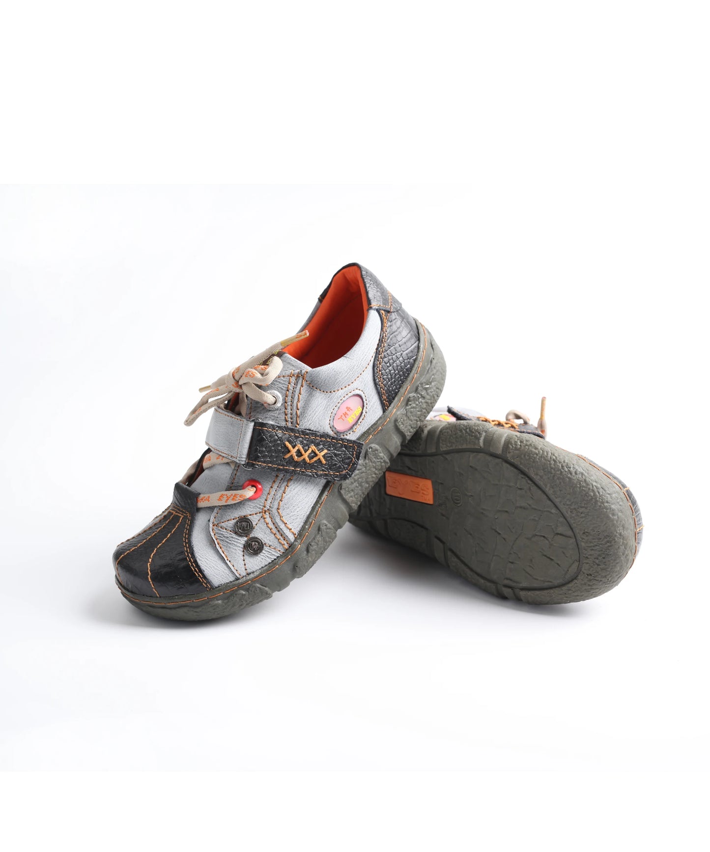 TMA EYES Autumn Women's Casual Handmade Stitching Flat Shoes