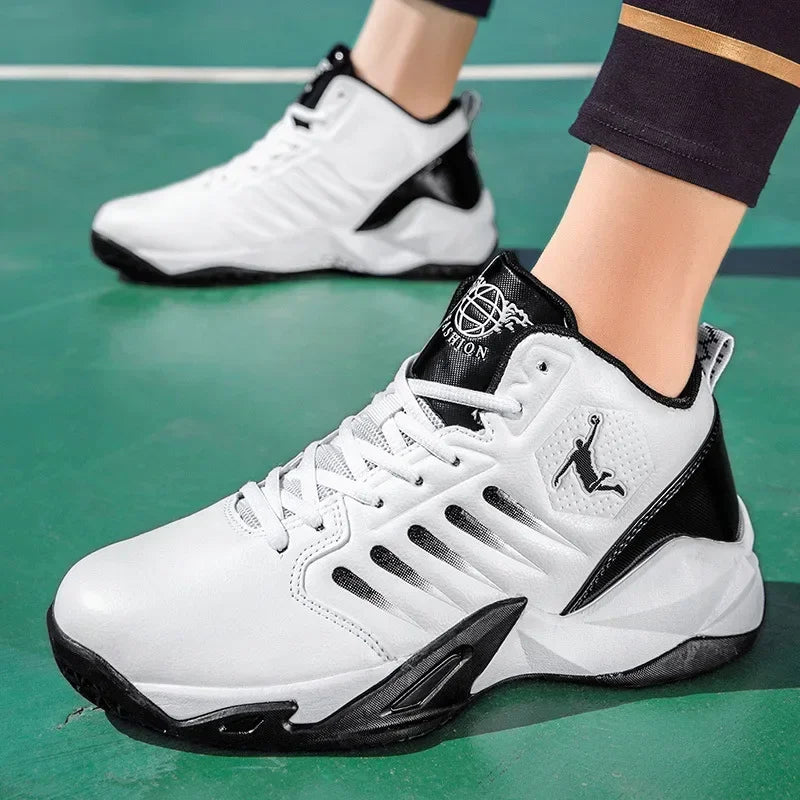 Youth Boy White Men Sneakers High Quality Shoes Man Luxury Cushioning Non-slip Training Basketball Footwear Shoes for Men