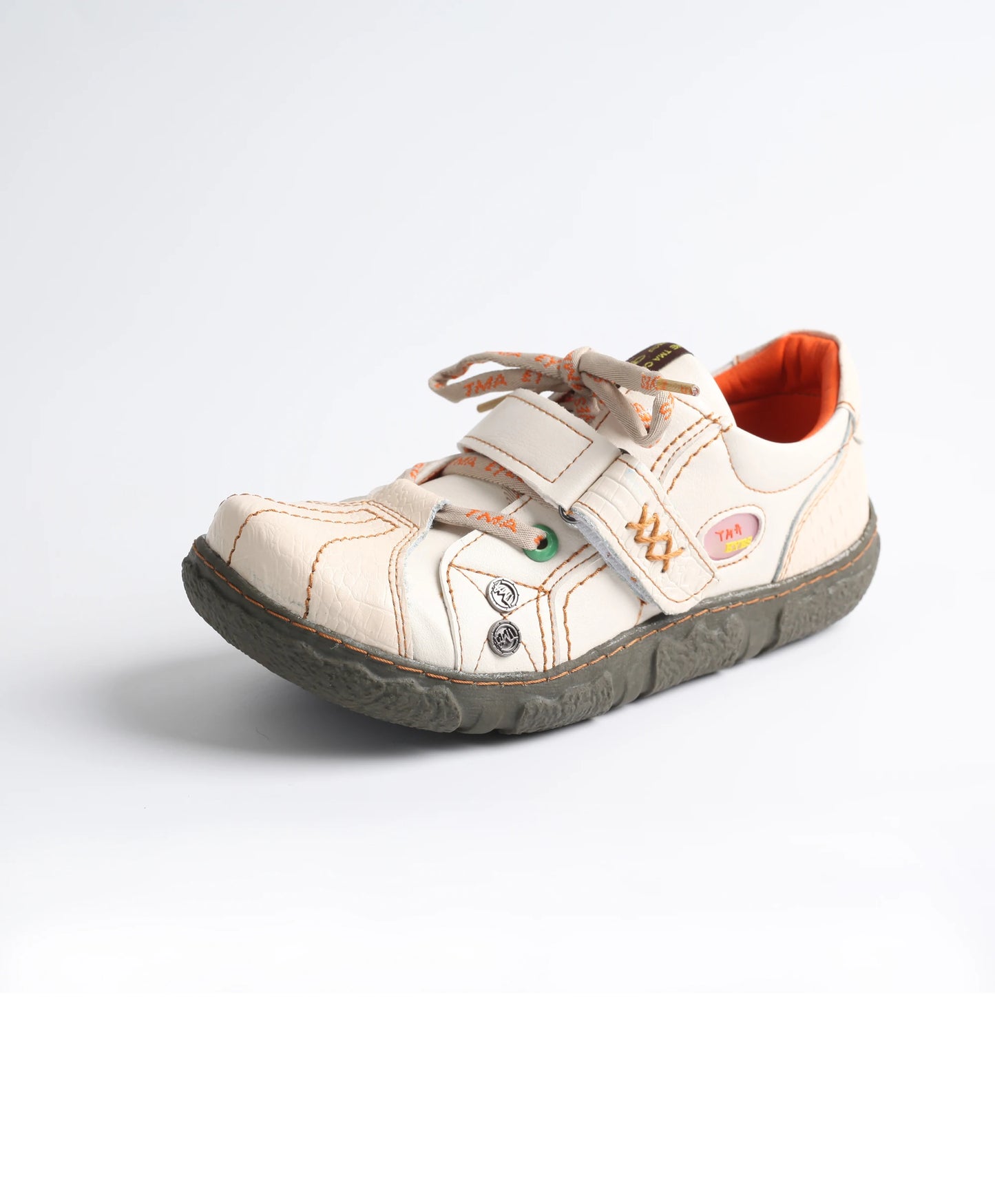 TMA EYES Autumn Women's Casual Handmade Stitching Flat Shoes