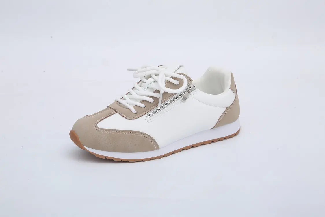 Roman Trendy Spring/Autumn Running Shoes Student Campus Flat Vulcanized Shoes Fashion Sneakers Casual Comfortable Round Head
