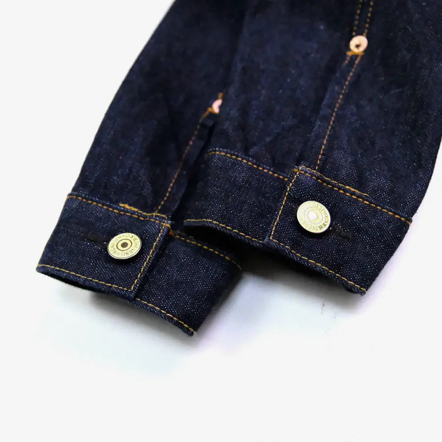 FREEWHEELERS 1951s Vintage Textured 507XX 14oz Indigo Denim Jacket