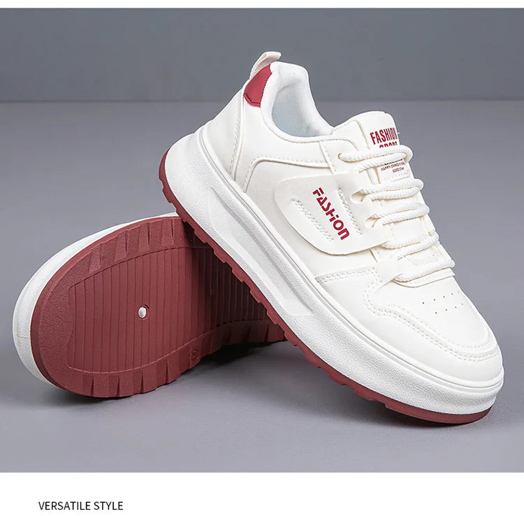 Comfortable Women's Sneakers 2026 New White Sneakers For Ladies Casual Shoes Women Fashion Flat Female Platform Shoes Woman