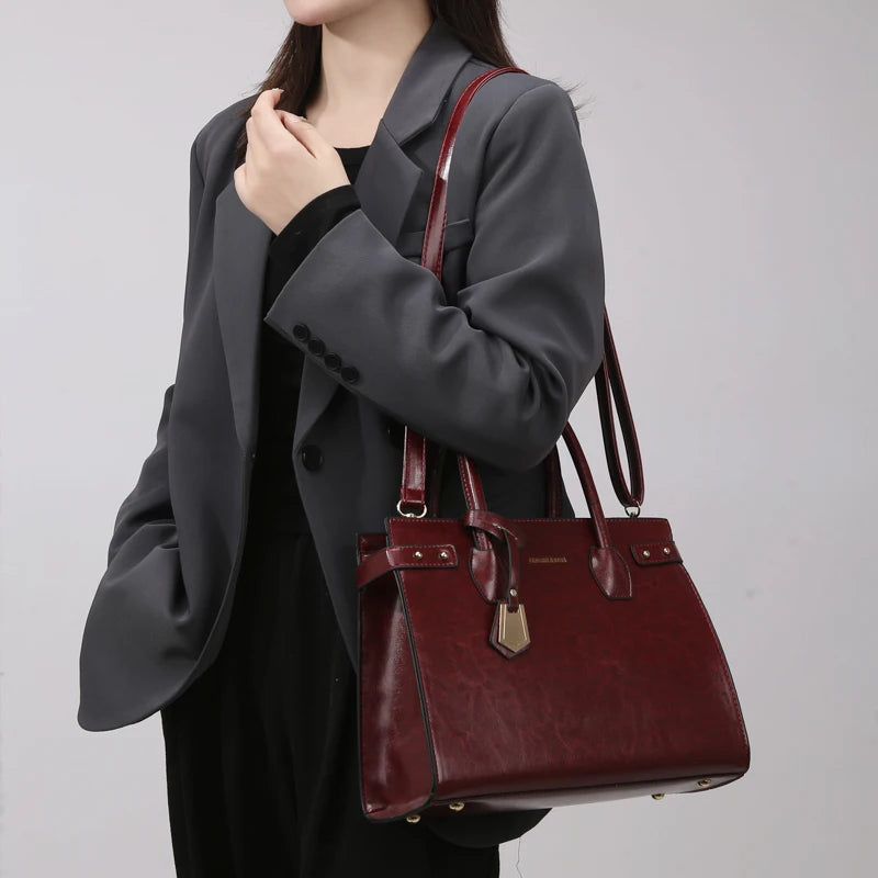Luxury Handbags Women Bags Designer High Capacity Shoulder Bag High-quality Soft Leather Tote Handbags for Women 2025 Sac A Main