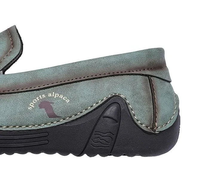 Man Casual Shoe Slip-on Loafers Leather Shoes for Men Retro Size 45 Common Designer Shipping Free Sale Luxury Elegant Low Price