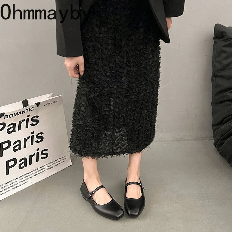 Leopard Print Women Loafers Flats Fashion Shallow Shoes 2026 Spring Ladies Elegant Soft Sole Mary Jane Shoes
