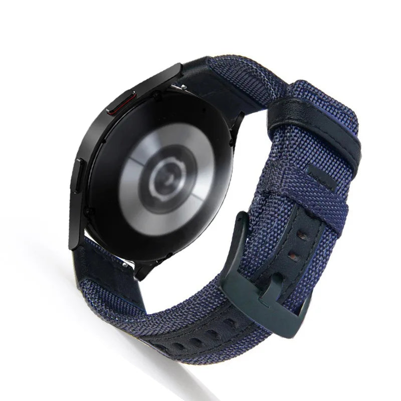 Nylon Leather Strap for For NORTH EDGE APACHE-46 Watchband Belt Replacement Accessorie