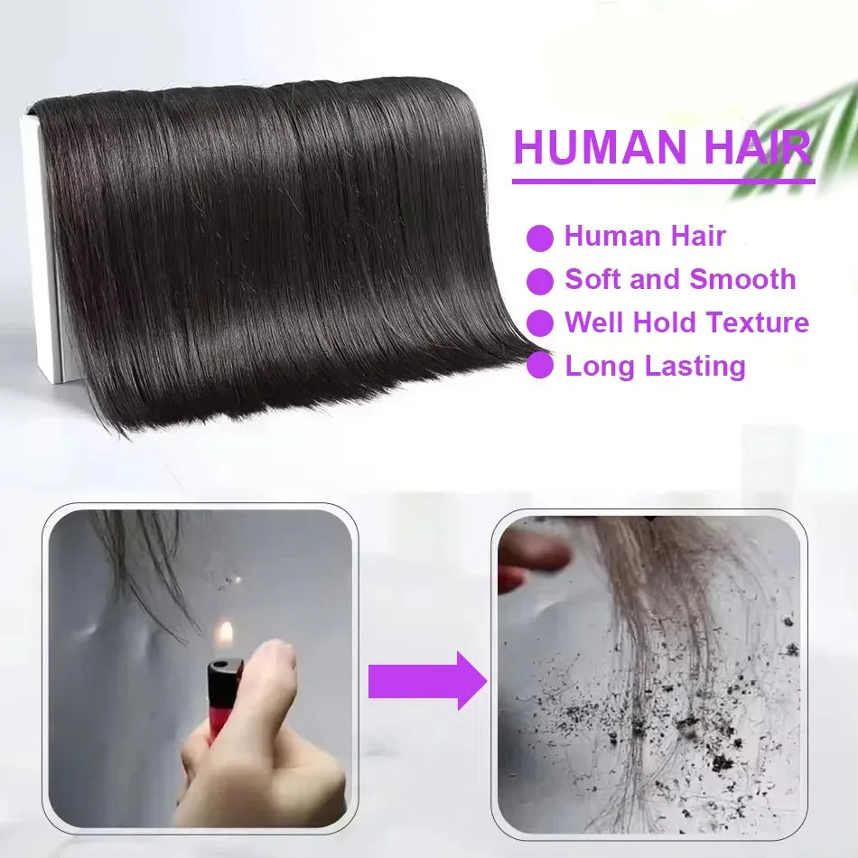 30 34 40 Inch Bone Straight Human Hair Weave Bundles Burmese Virgin Unprocessed  Raw Human Hair Extension 3 4 Bundles Weft