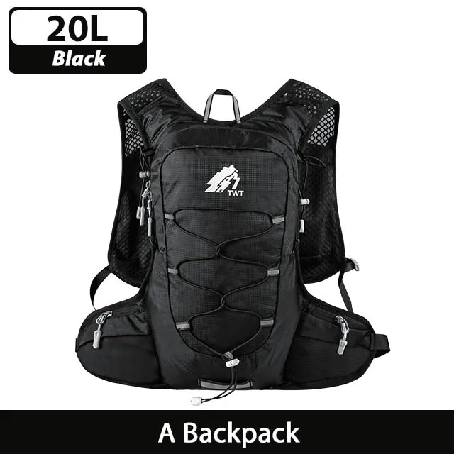 20L Ultra Lightweight Hydration Vest with 2L Water Bladder for Outdoor Hiking Cycling Marathon Outdoor Mountaineering Backpack