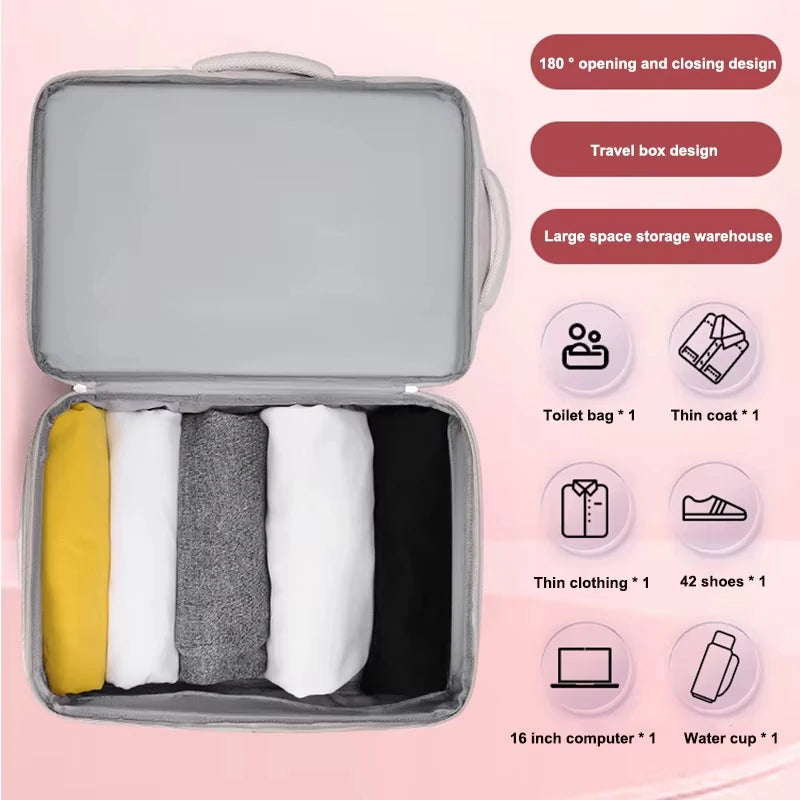 Buylor Travel Backpack Women Easyjet Backpack 45x35x20 Cabin Luggage Backpack for Airplane Large Capacity Carry On Laptop Bags