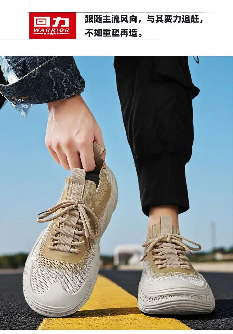 Warrior Original Brand Sports Shoes Summer Breathable Mesh Lightweight Running Shoes Wear-resistant Non-slip Casual Sneakers