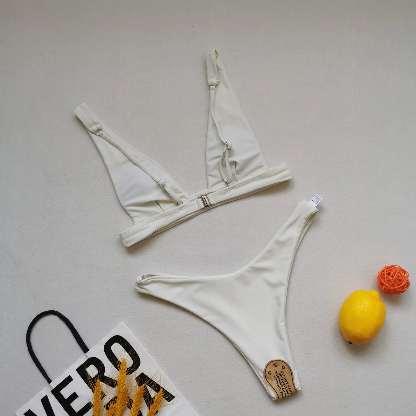 Swimsuit Woman 2023 Sexy Lingerie V-neck Swimwear Two Pieces Swimsuit Female Low Waist Bikini Set Brazilian Bathing Suit