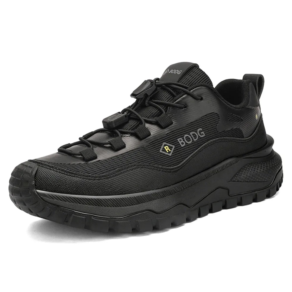 Men's Outdoor Off-Road Running Shoes, Lightweight Breathable Casual Shoes, Anti-slip Wear-resistant Hiking & Trekking Sneakers
