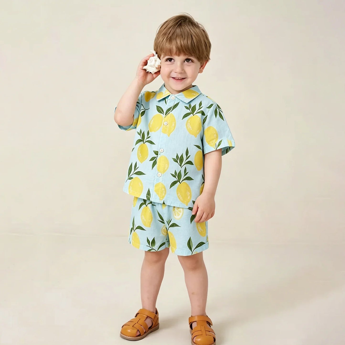 Fashion Kids Clothes Suit Summer Casual Organic Cotton Kids Tshirt + Shorts Toddler Baby Short Sleeve Outfits