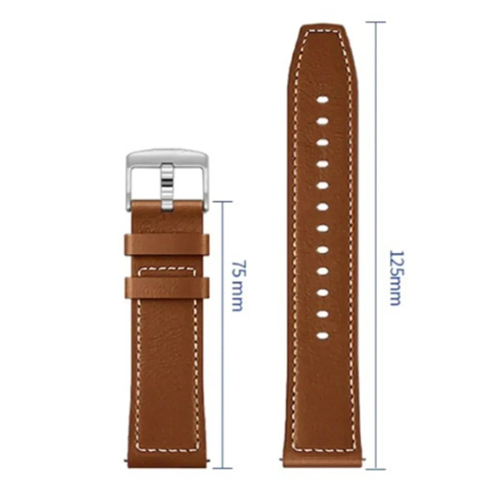 Replace Watchband For Garmin Venu sq 2 3 Vivoactive 4 5 6 Sport Bracelet Forerunner 570 165 265 255Music 20mm/22mm Leather Strap