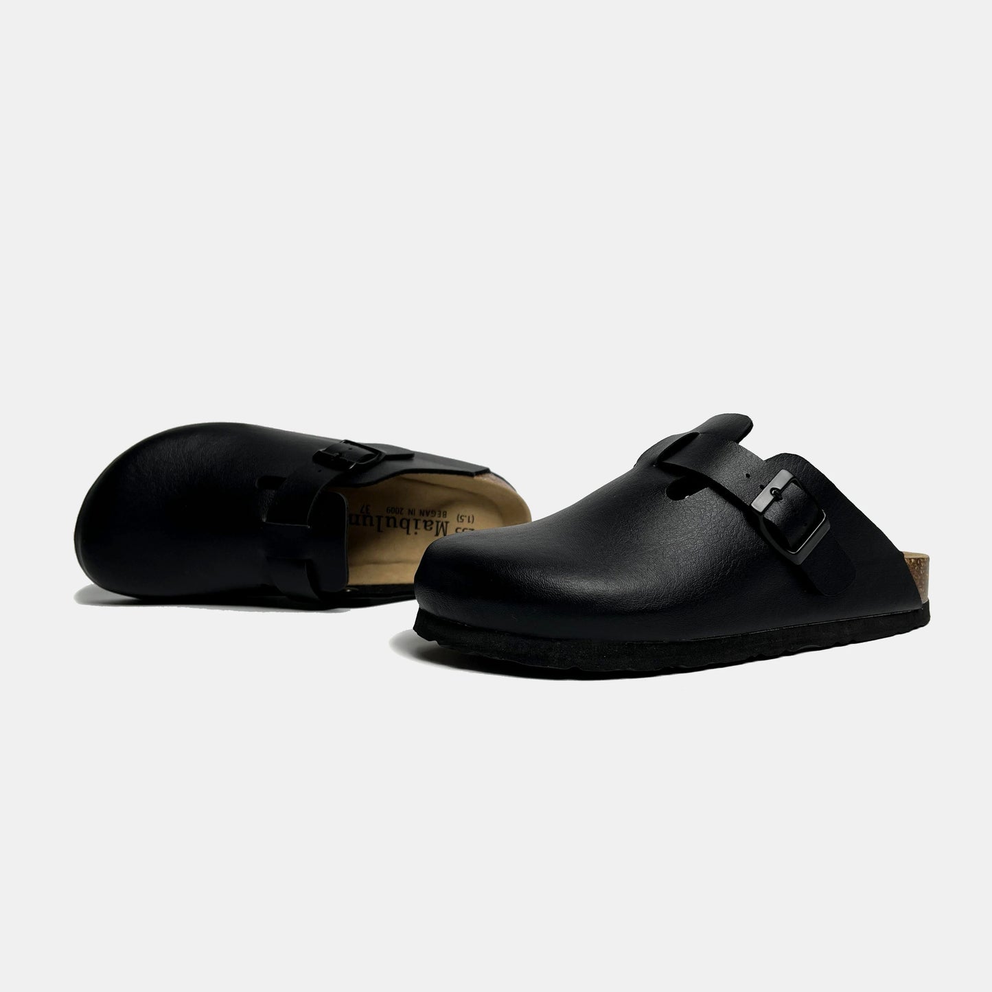 Slippers Buckle 2024 Leather Brand Fashion Unisex Comfortable Outdoor Women Slipper #MT306