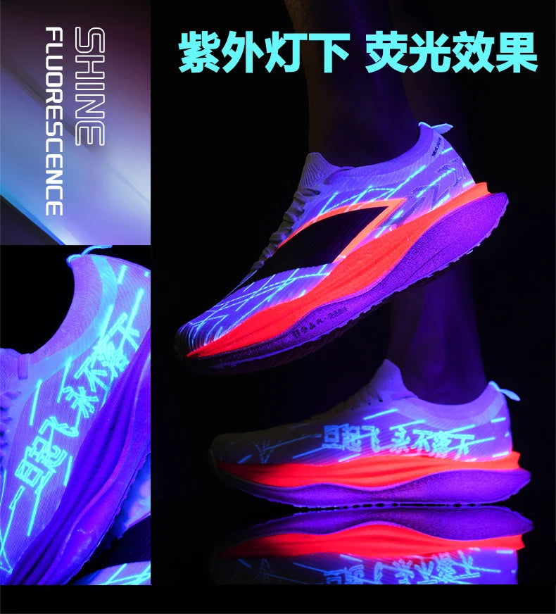 Feidian 6E Running Shoes 2026 Training Running Shoes High-quality Ultra-light Shock Absorption Rebound Carbonboard Racing Shoes