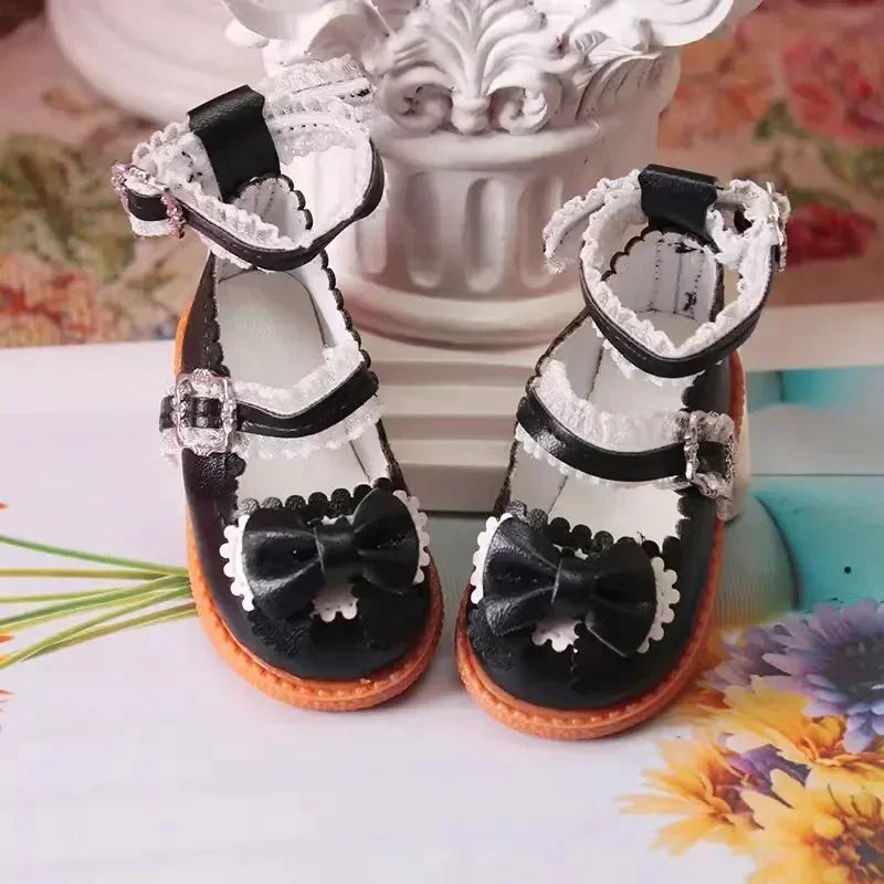 Fashion 60cm Doll Shoes Boots 1/3 Bjd Doll Shoes 7.5cm Foot Wear Simulation Shoes Toy Doll Accessories