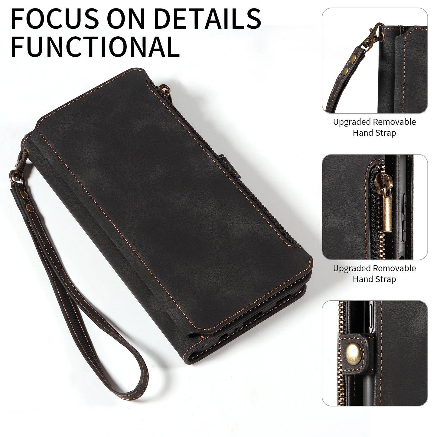 For Xiaomi Redmi Note 15 14 13 15C Poco X7 Pro F5 12 13C 14C 13T 15T Plus 5g Cases 4g Leather Wallet Card Holder Flip Phone Bags