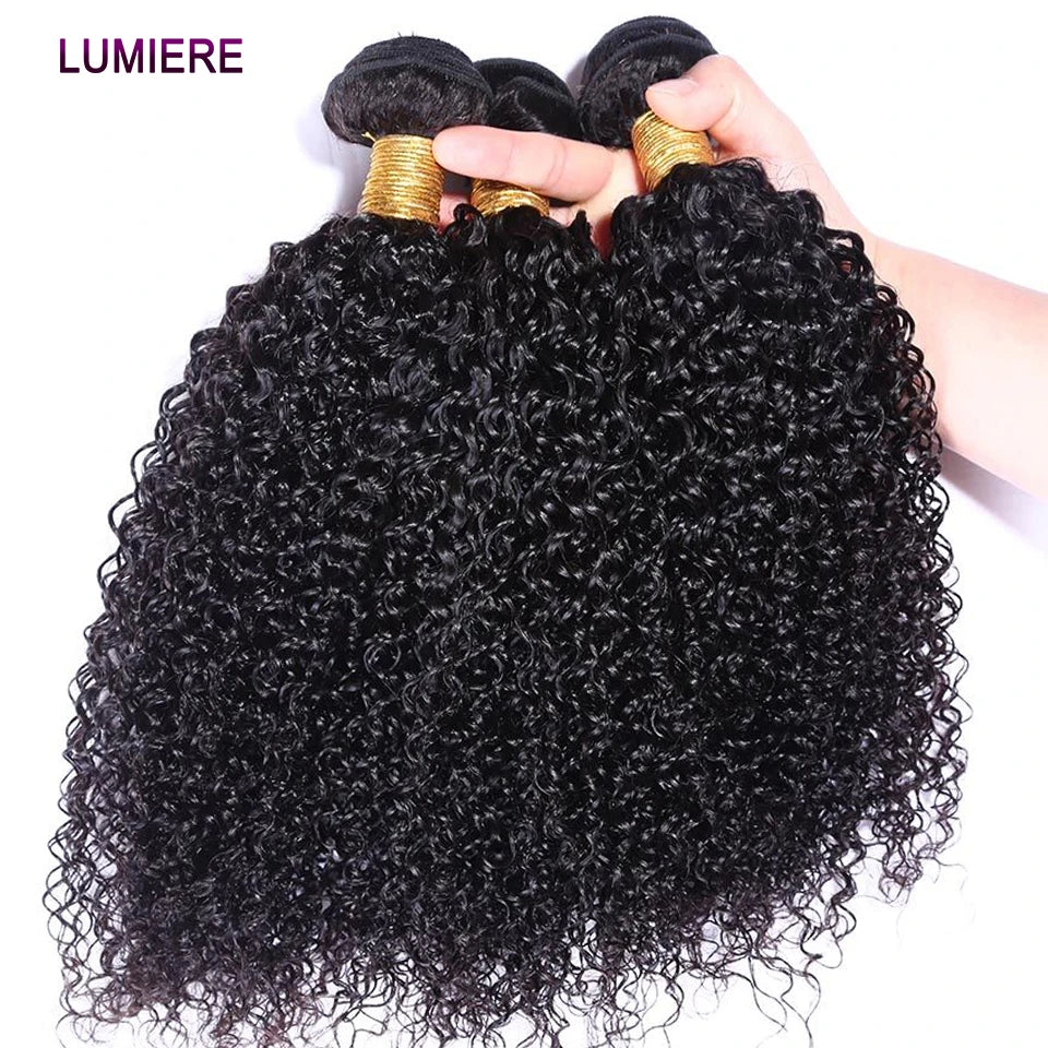 Wholesale 30 34”Deep Afro Kinky Curly human hair bundles Bulk Peruvian Bundles Hair Weaving 100% Raw Virgin Human Hair Extension