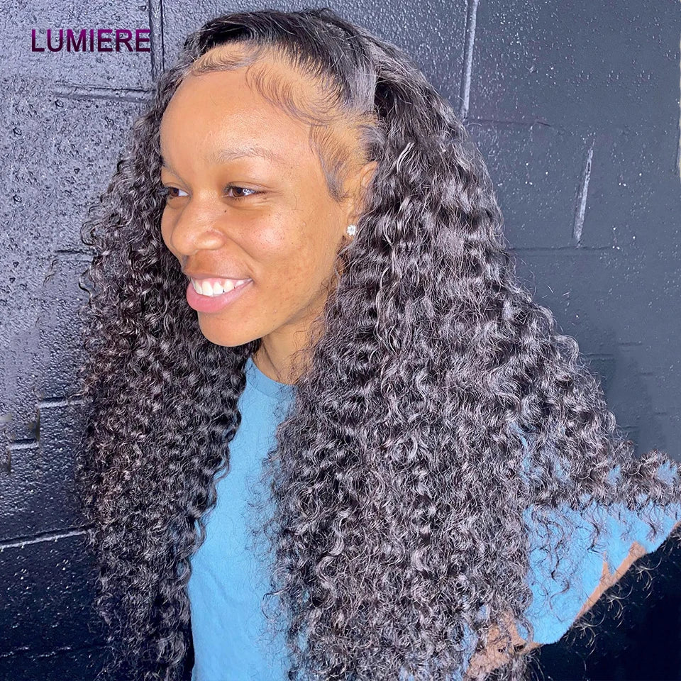 Wholesale 30 34”Deep Afro Kinky Curly human hair bundles Bulk Peruvian Bundles Hair Weaving 100% Raw Virgin Human Hair Extension