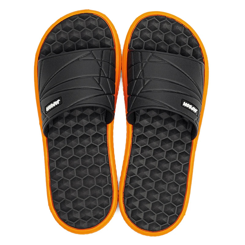 Summer Men Big Size Indoor EVA Massage Slippers Men's Slides House Room Home Shoes Soft Slipers Chausson Homme Pantoufle 48 49