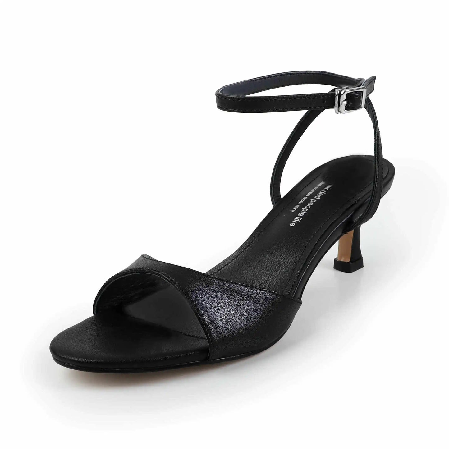 QUTAA 2025 Sexy Women High Heels Sandals Open Toe Pumps Shoes Slingbacks Party Genuine Leather Ankle Strap Shoes Office 34-40