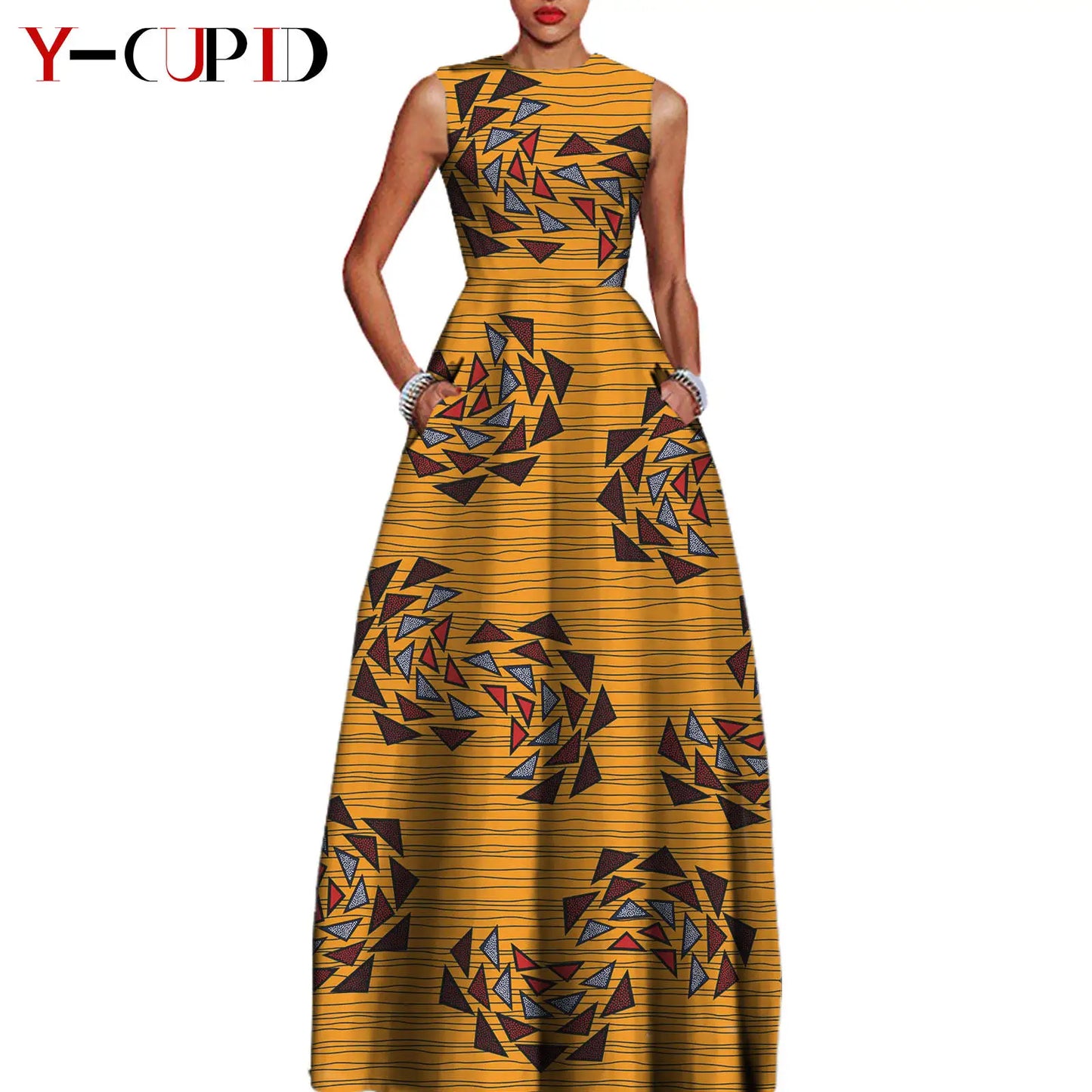 African Dresses for Women Matching Couple Outfits Bazin Riche Men Top and Pant Sets Dashiki Outwear for Party Vestidos Y23C067