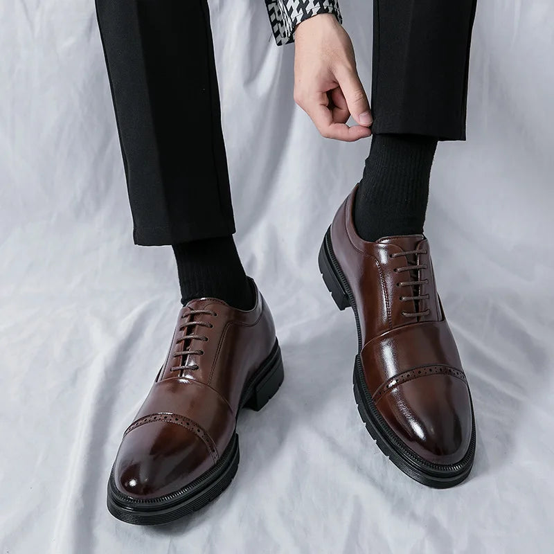 2025 Shoes Men Fashion Soft Moccasins Men Loafers High Quality Leather Tassel Shoes Mens Flats Driving Shoe Plus Size 46