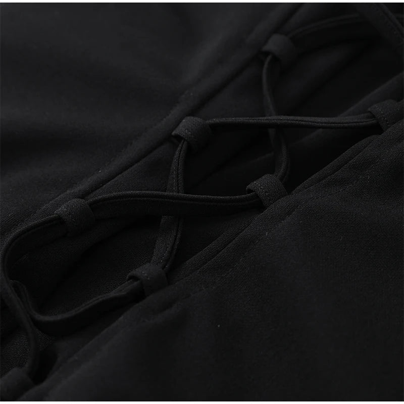 Solid Pleated Sling Dress Square Neck Sleeveless Off-shoulder Waist Cinching Slim Women Dresses Fashion Evening Party Gowns 2025