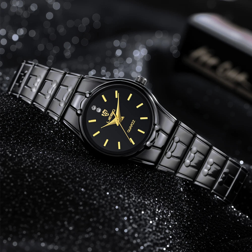 LIEBIG Fashion Quartz Women Wristwatch Female Luxury Stainless Steel Strip Original Waterproof Ladies Clock Watches Reloj Mujer