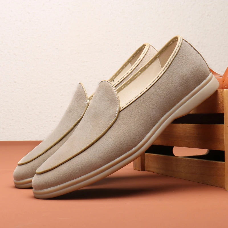 Fashion Men's Casual Shoes Men Horsebit Loafers Moccasins Mens Party Wedding Shoe Light Comfortable Driving Flats