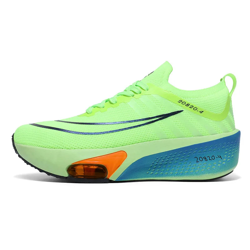 NEW Running Shoe Air Cushion Speciality Marathon Men Sports Breathable Lightweight Women's Comfortable Athletic Nonskid Sneakers