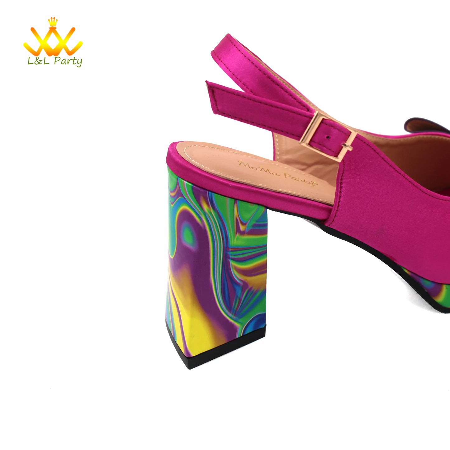 Coffee Color INS Hot Sale New Arrivals 2024 Italian Design Shoes Matching Bag Set Super High Heels Pumps for Garden Party