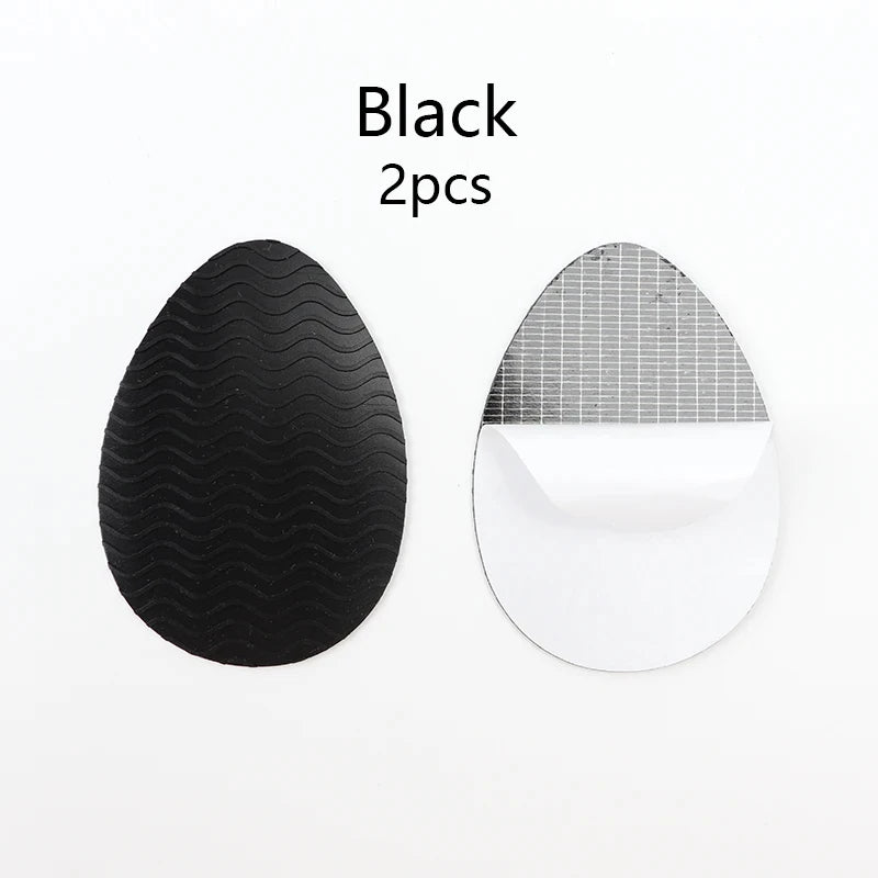Women High Heels Rubber Sole Protector Non-Slip Wear-Resistant Forefoot Pads Self-Adhesive Insoles Sole Repair for Comfort