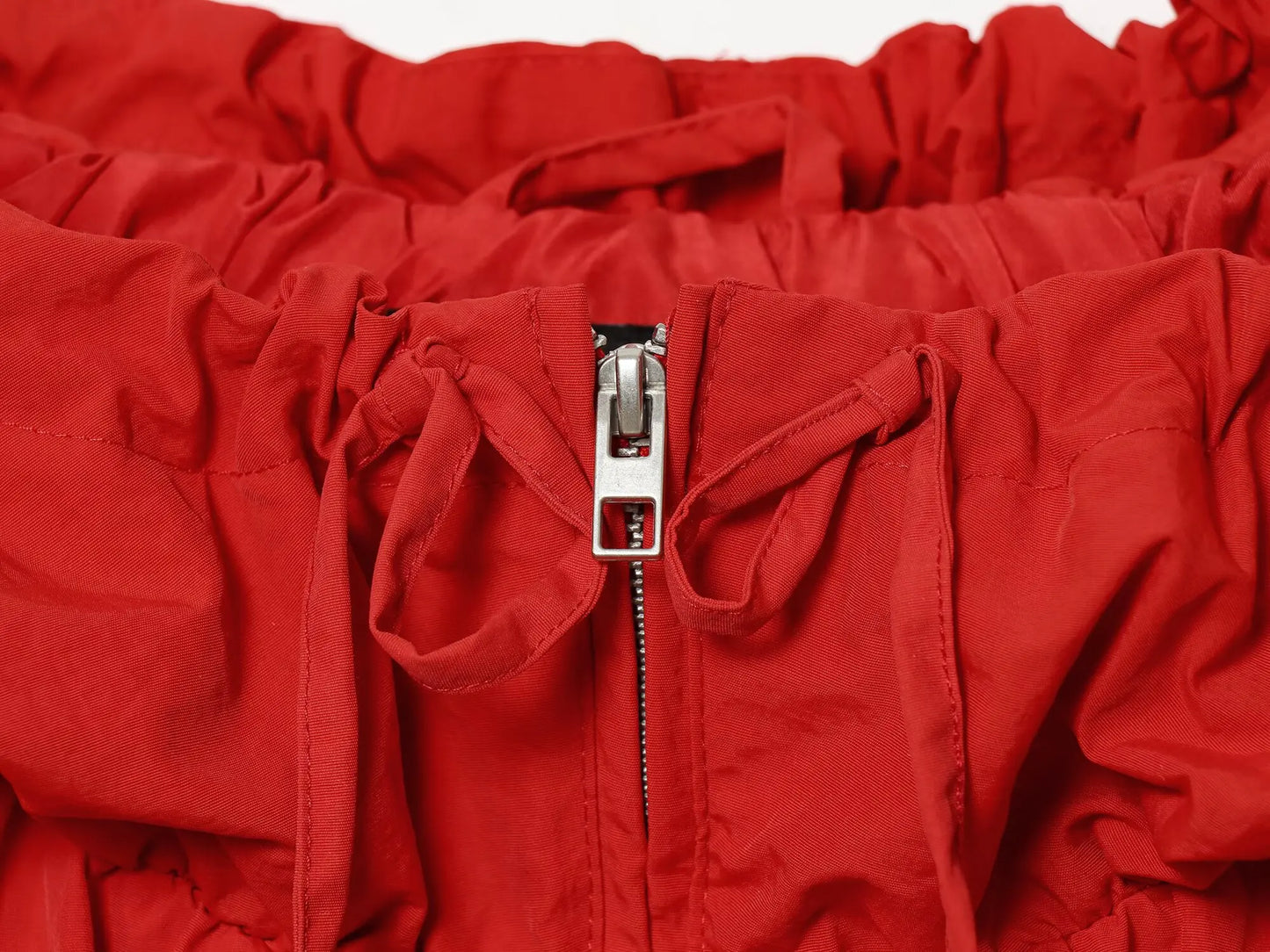 Nlzgmsj 2026 Spring Casual Hoodie Red Jackets Women Long Sleeve Zipper Short Coats Fashion Y2K Girl Outwears