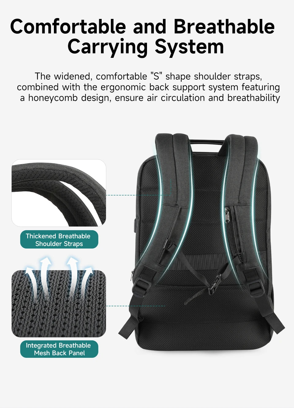 Tigernu Travel Backpacks For Men 15.6 17 19'' Laptop Backpack Male Business Backpack Bags For School Backpack Mochila Knapsack