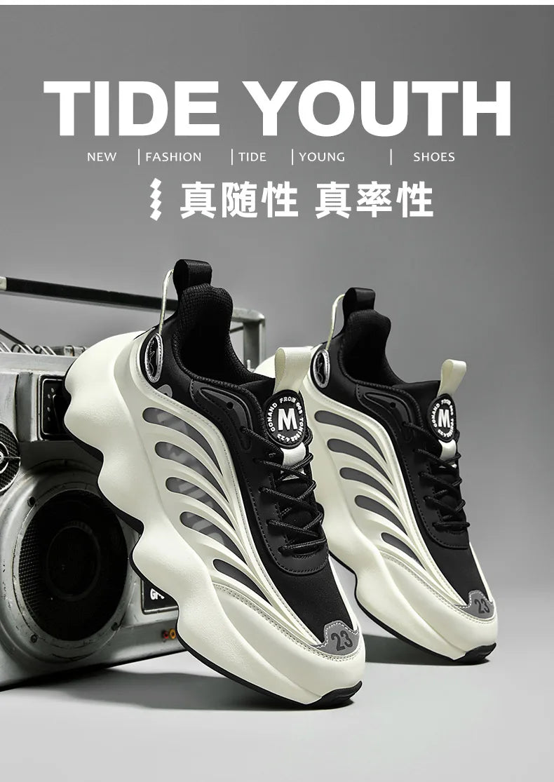 shoes men Sneakers Male Mens casual Shoes tenis Luxury shoes Trainer Race Lace-free Shoes fashion loafers running Shoes for men