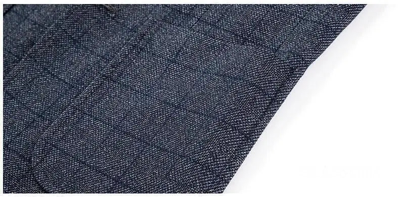 Men Plaid Blazers Jackets Business Formal Wear Suits Jackets Coats New Spring Autumn Male Casual Slim Fit Blazers Size 4XL