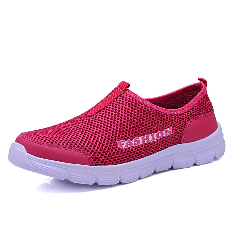 Casual Men Shoes Summer Sneakers Breathable Mesh Men Footwear Running Shoes Men's Lightweight Slip-on Sandals Zapatos De Hombre