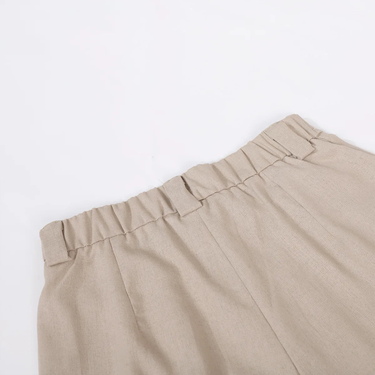 Sleeveless Vest Jacket Top Casual Pants Two-piece Set For Women's Wide Leg Pant Sets Sexy Summer Boho Cotton Linen Ladies Suits