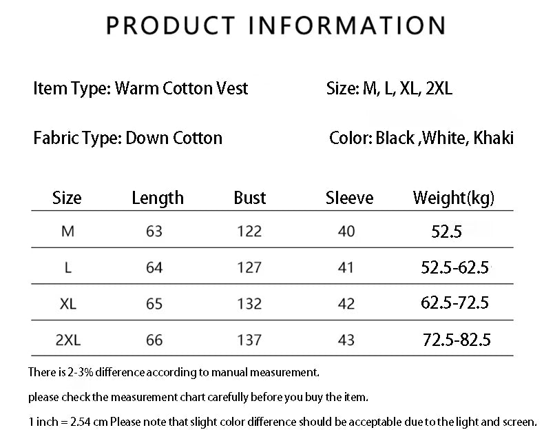 Women Zippered Cotton Vest Winter Autumn Sleeveless Waistcoat Jacket Vintage