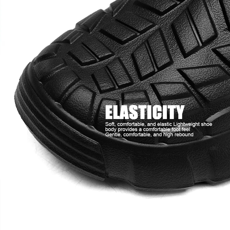 New Coming Men Chef Shoes Anti Slip Work Shoes Lazy Slippers Casual Trendy Slipper One Step Fashion Garden Shoes For Beach