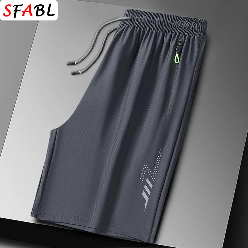 Summer Fashion Shorts Men Gym Fitness Shorts Running Jogging Outdoor Sports Short Pants for Men Thin Quick Dry Shorts Men Casual