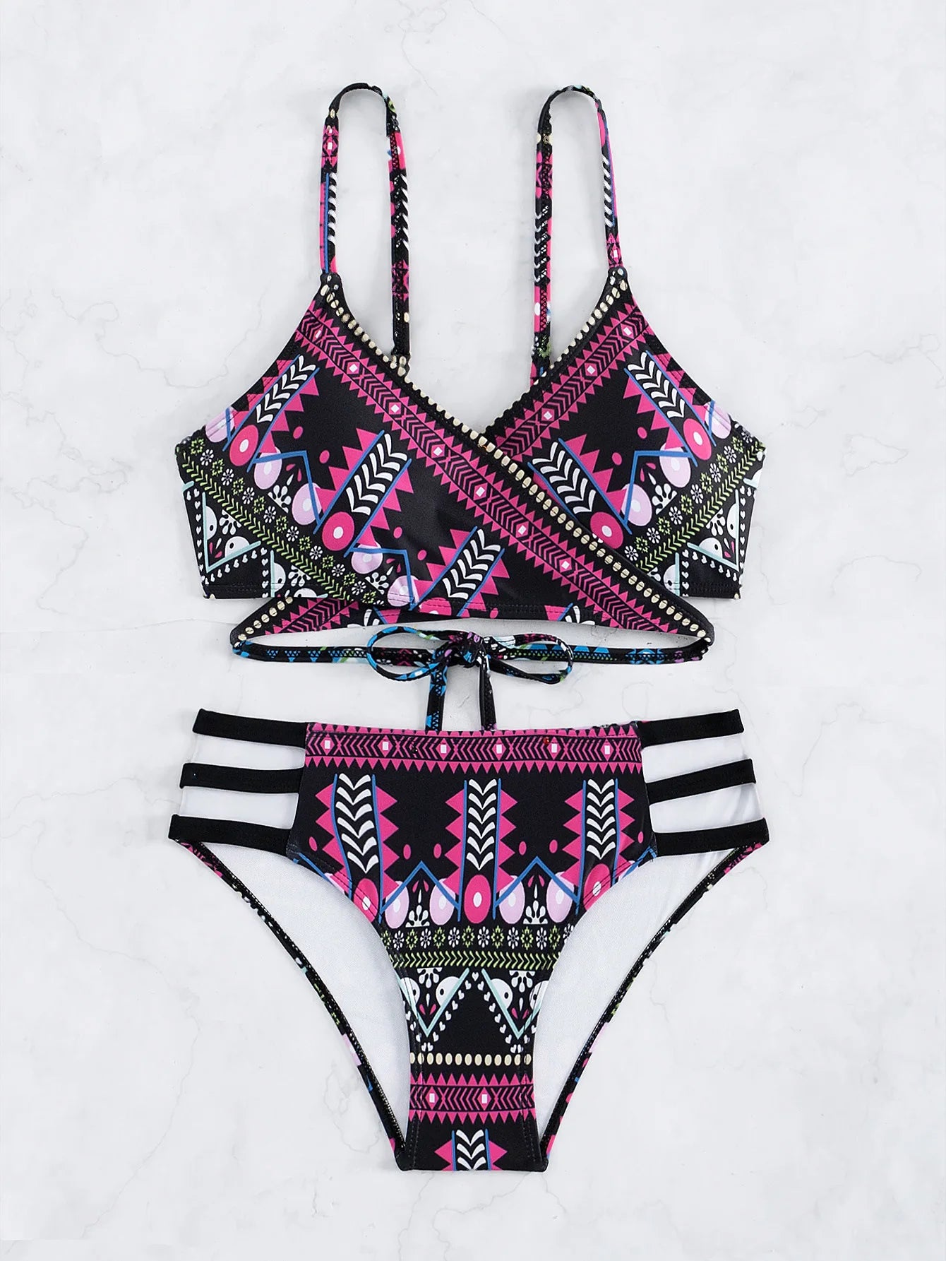 2026 Summer Sexy Bikinis Push Up Swimsuits Women Swimwear Female Beach Swim Wear Bathing Suits High Waist Bikini Set Pool Bather